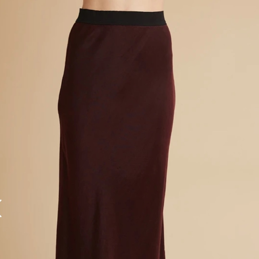 Bella Dahl Ada Elastic Waist Bias Skirt